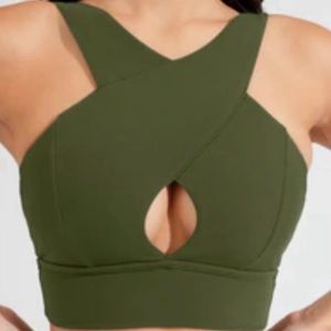 Buffbunny Harmony Halter sports bra- size small